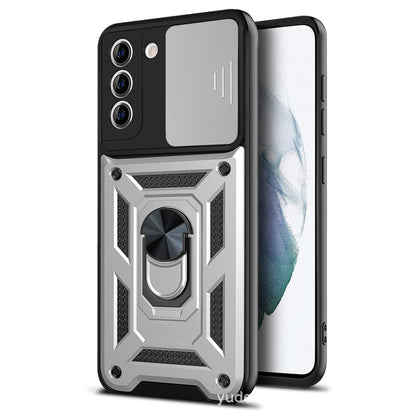 Xiaomi Magnetic Ring Armor Phone Case with Push Window Cover