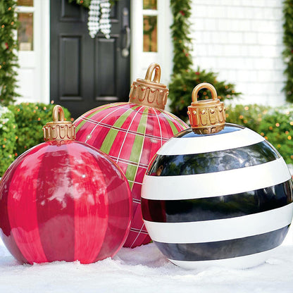 Outdoor PVC 60CM opblaasbare kerstbal