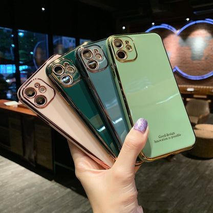 Electroplating Soft Phone Case for iPhone