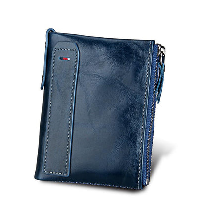 Genuine Leather RFID Blocking Wallets