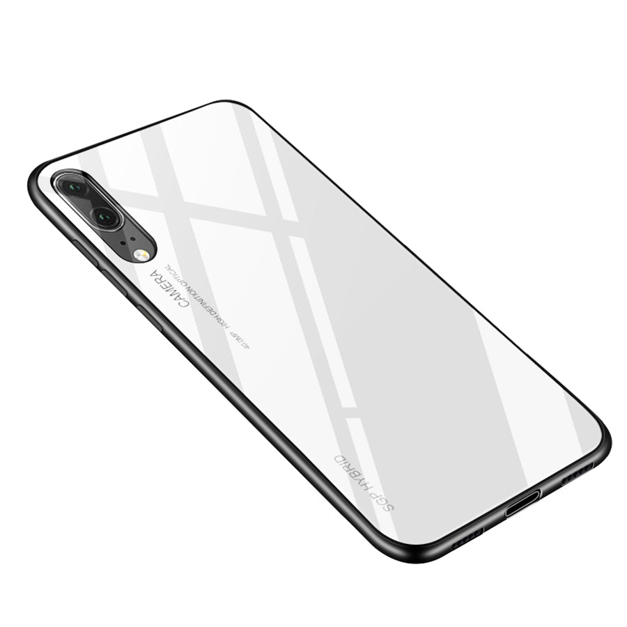 Huawei Gradient Toughened Glass Phone Case