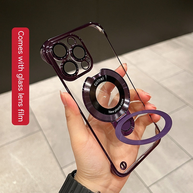 Frameless iPhone Case with Lens Protector