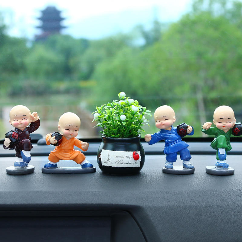 Little Monk's Car Interior Decorations And Cute Ornaments