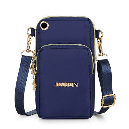 3-Zip Phone/Wallet/Coin Purse Bag