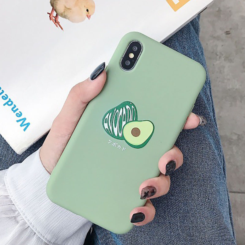 Avocado & Cartoon Smile Samsung Cases