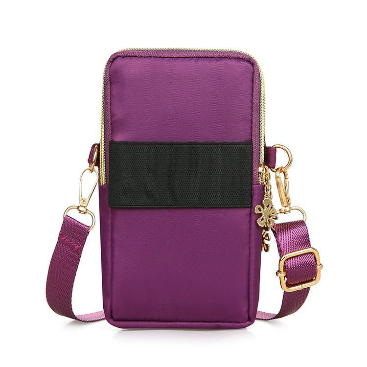 3-Zip Phone/Wallet/Coin Purse Bag