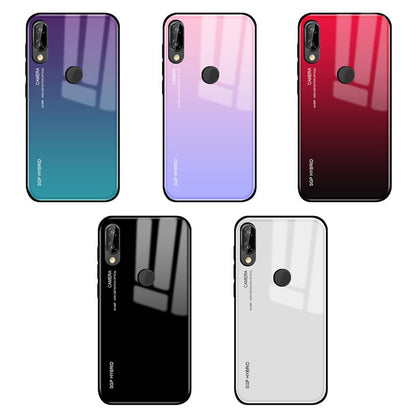 Huawei Gradient Toughened Glass Phone Case