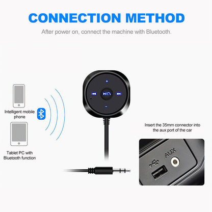 Wireless AUX Bluetooth Receiver for Car Stereo Speaker