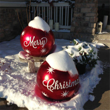 Outdoor PVC 60CM opblaasbare kerstbal