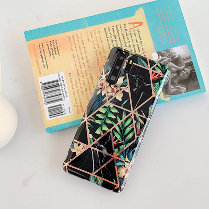 Huawei Floral Design Mobile Phone Case