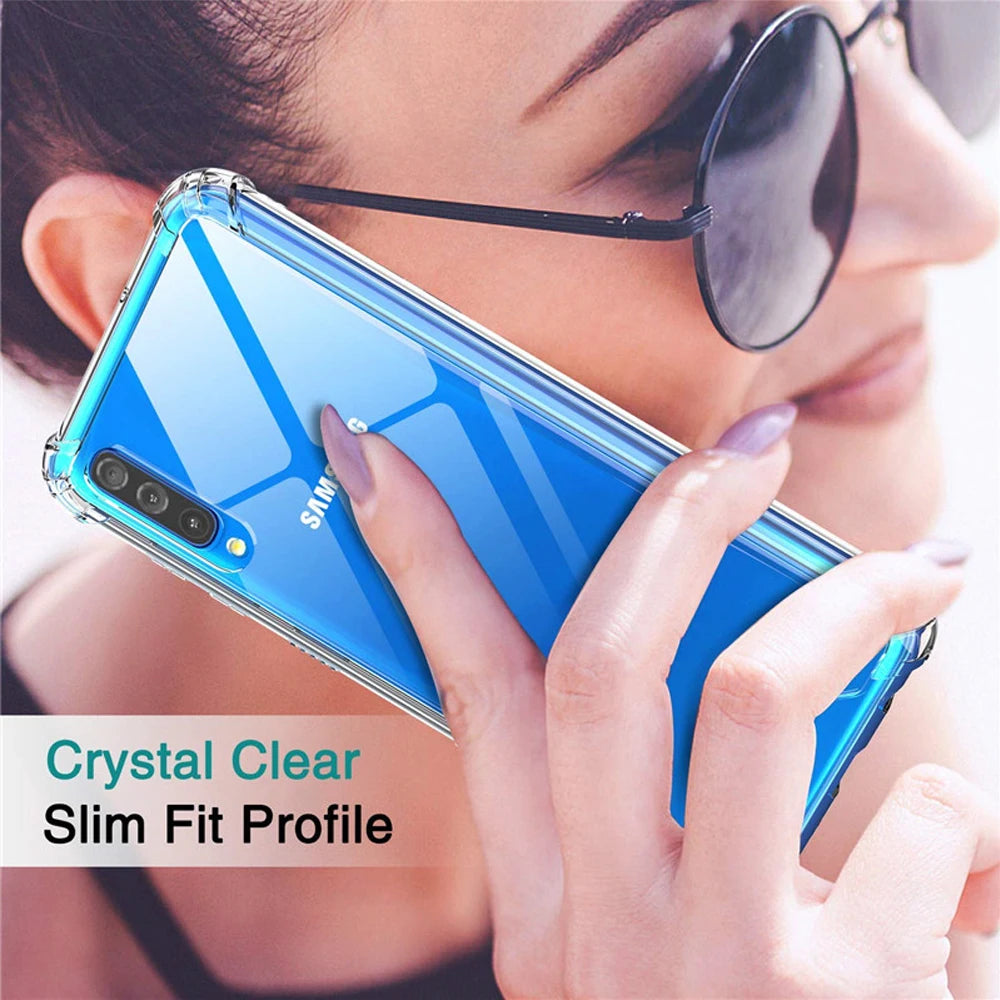 Shockproof Silicone Phone Case for Samsung Galaxy A Series Models