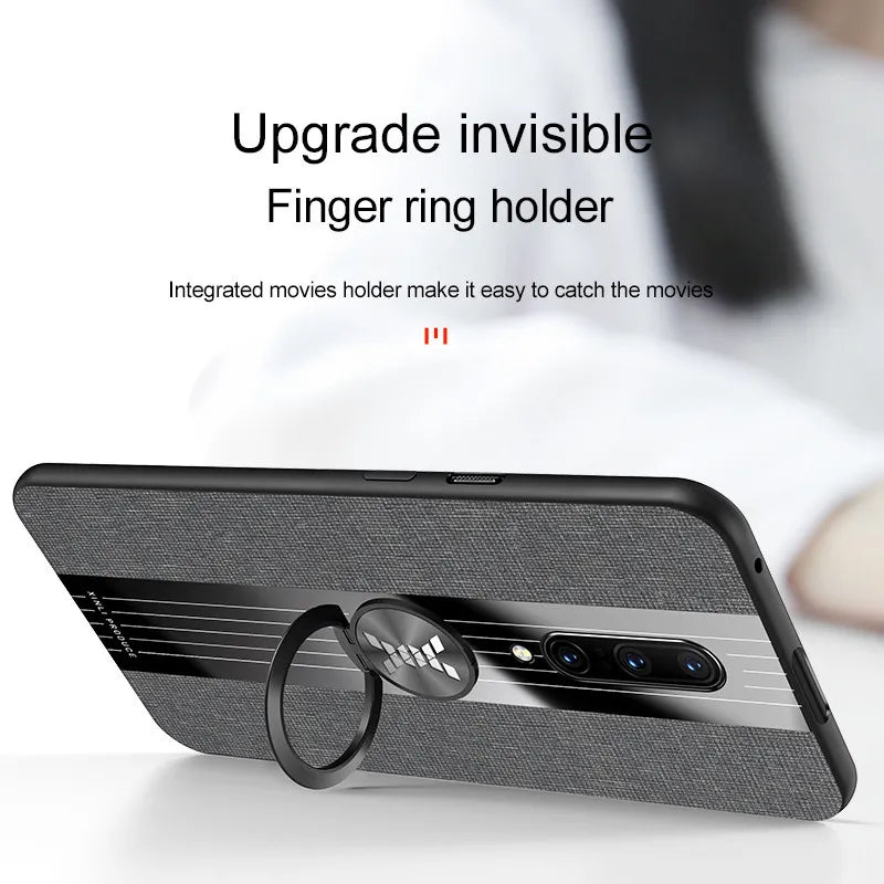 OnePlus Luxury Ring Bracket Case - Stylish Protection