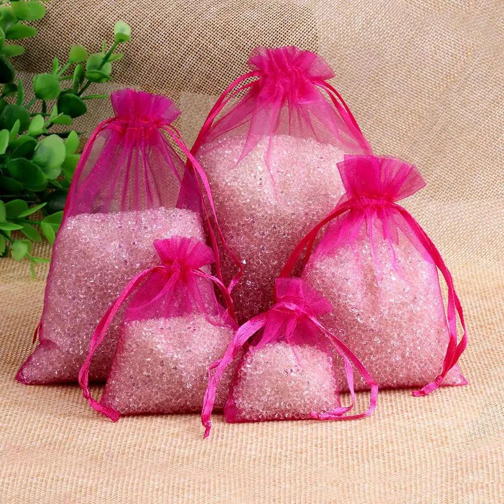 Organza Gift Bags Perfect for Jewelry, Weddings, Christmas & Candy Gifts