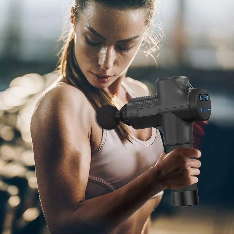 Fascial Massage Gun for Pain Relief and Fitness