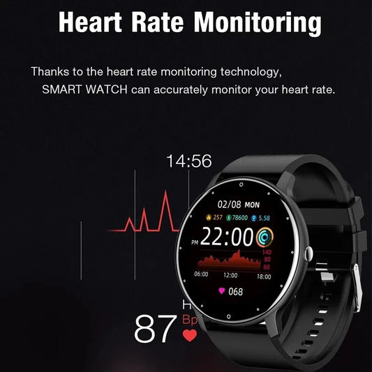 LIGE Smart Watch: Activity Tracking, Heart Rate Monitor, Sports, Android & iOS