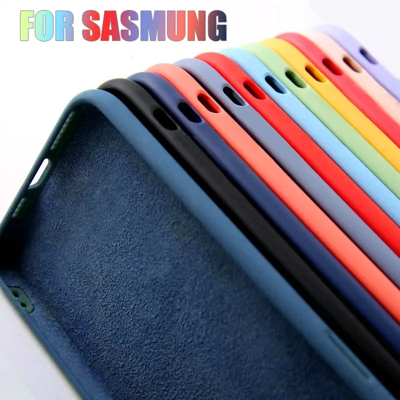 Liquid Silicone Case for Samsung Galaxy A Series Phones