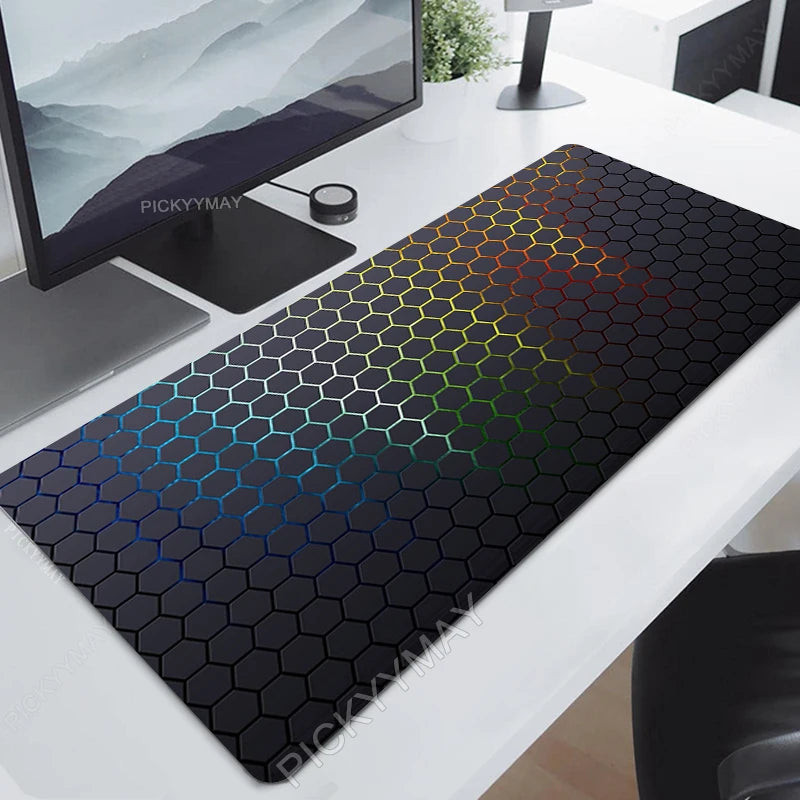 Geometric Gaming Mouse Pad XXL for Computer