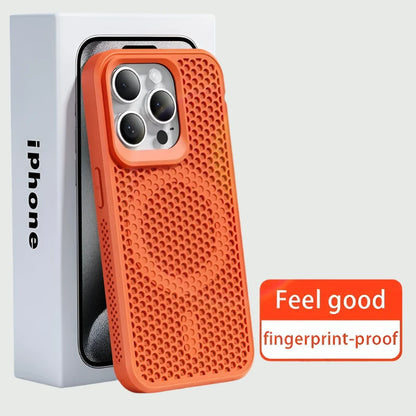 Cooling Magsafe Magnetic Phone Case for iPhone 11-15 Series