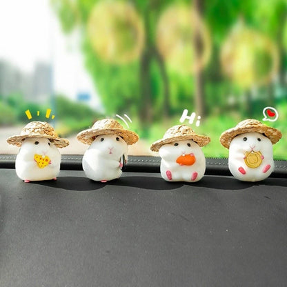 Cute Hamster Car Decor - Add a Touch of Fun to Your Ride