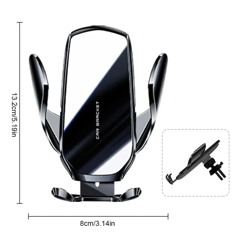 New Mirror Car Phone Holder with Gravity Sensing