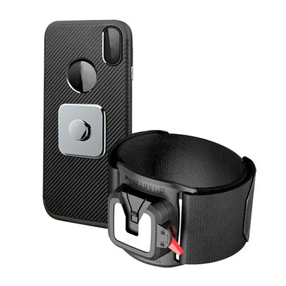 Wristband Phone Holder for gym, jogging and work - 360 Rotatable