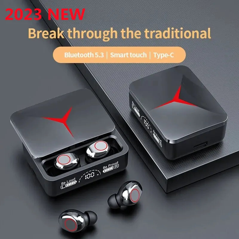 Wireless Earbuds with Bluetooth 5.3, HIFI Sound, Noise Reduction, Touch Control