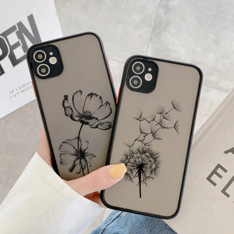 Daisy Flower iPhone Case | Shockproof Cover for iPhone 7-15