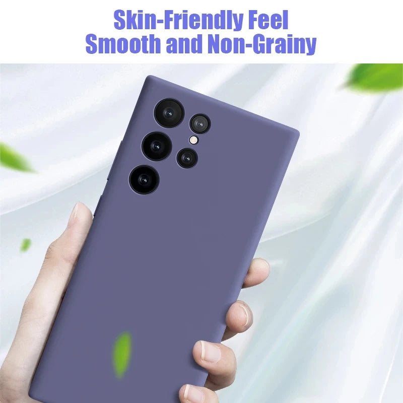 Liquid Silicone Case for Samsung Galaxy S10/S20 series Phones