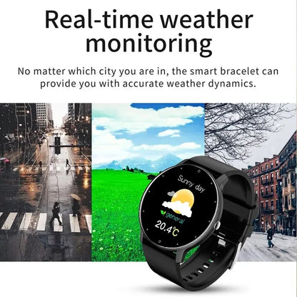 LIGE Smart Watch: Activity Tracking, Heart Rate Monitor, Sports, Android & iOS