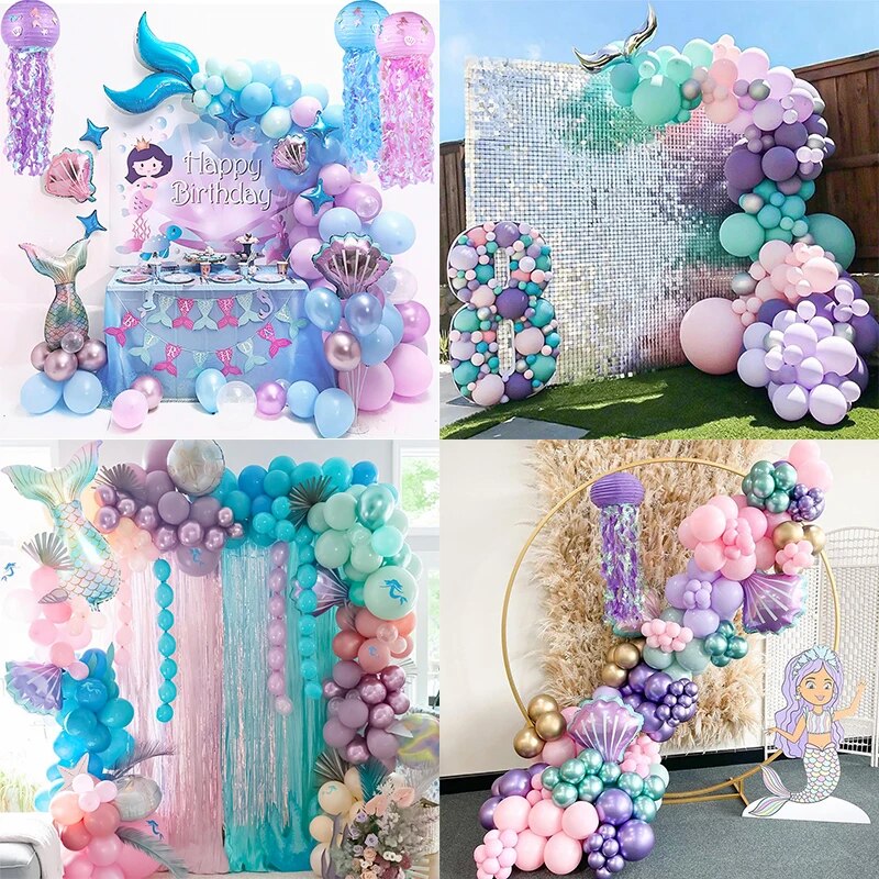 Balloon Garland Kit: 159pcs, Multiple Colors, Ideal for Various Celebrations.