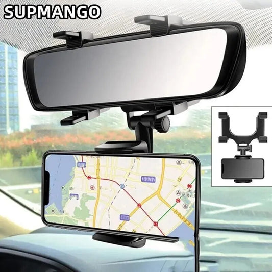 Car Rearview Mirror Phone Holder