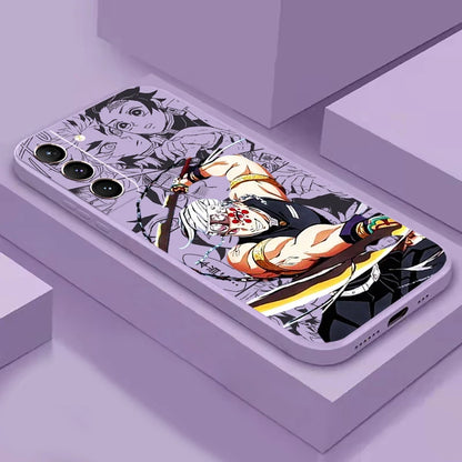 Demon Slayer Uzui Tengen Silicone Case for Samsung Galaxy phones