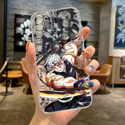 Demon Slayer Uzui Tengen Silikonhülle für Samsung Galaxy Handys