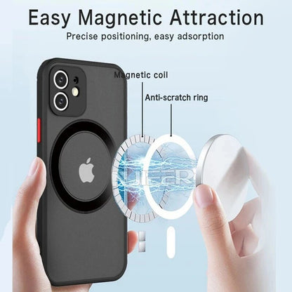 Magsafe Magnetic Wireless Charging Phone Case For iPhone