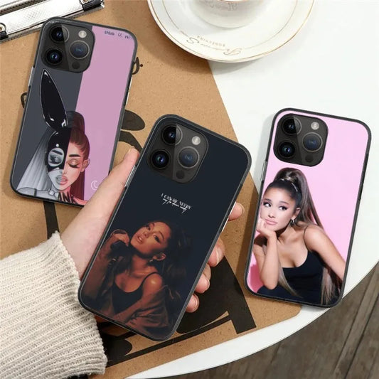 Ariana Grande Case for iPhone 13, 14, 15 Pro Max