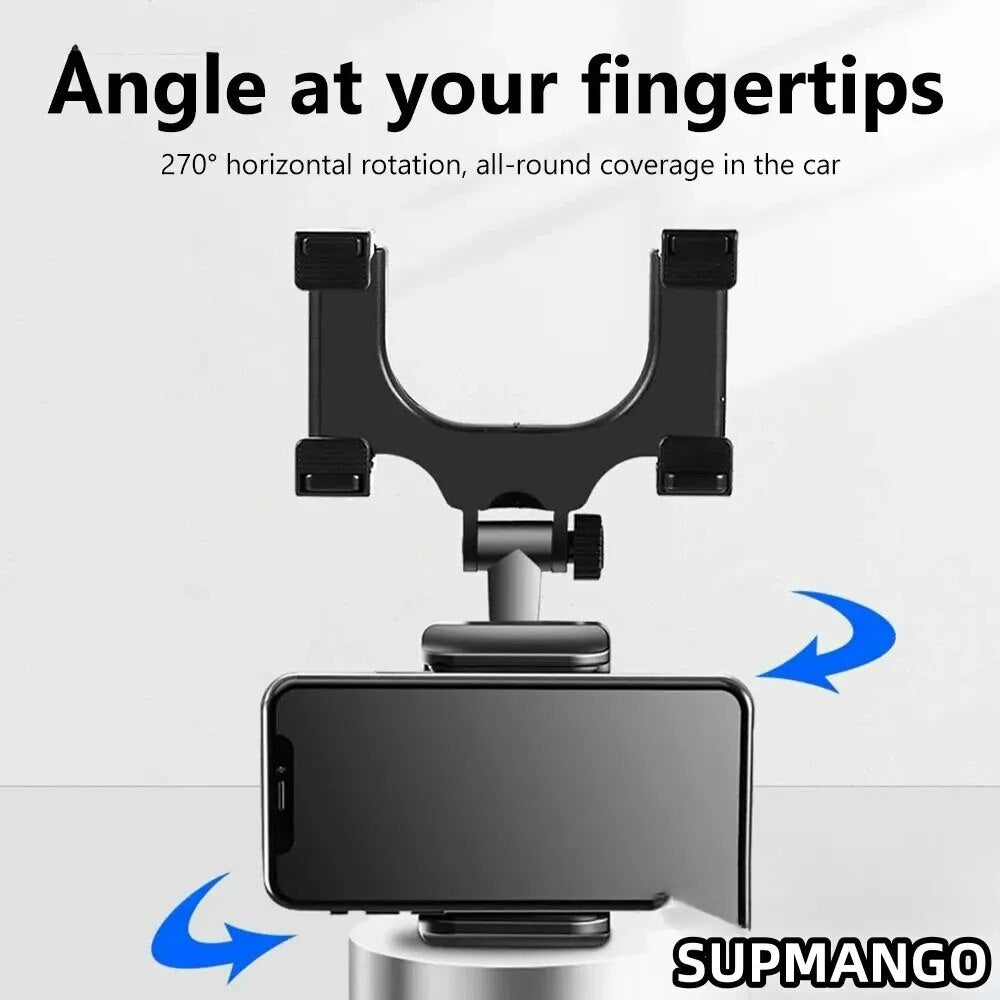 Car Rearview Mirror Phone Holder