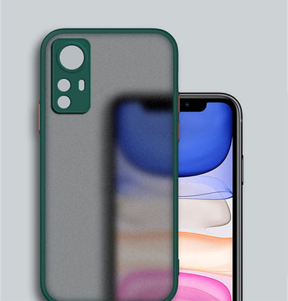 Ultra-Thin Frosted Silicone Transparent Case green