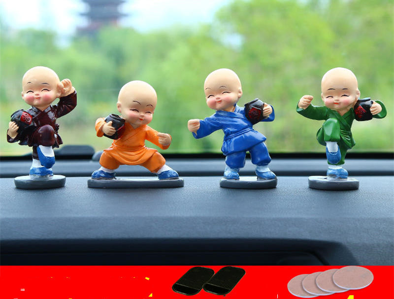 Little Monk's Car Interior Decorations And Cute Ornaments