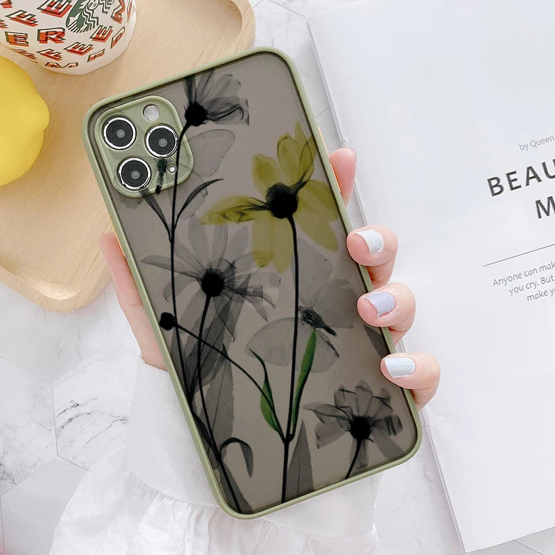 Daisy Flower iPhone 14 Pro Case Floral Design