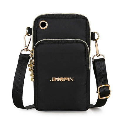 3-Zip Phone/Wallet/Coin Purse Bag